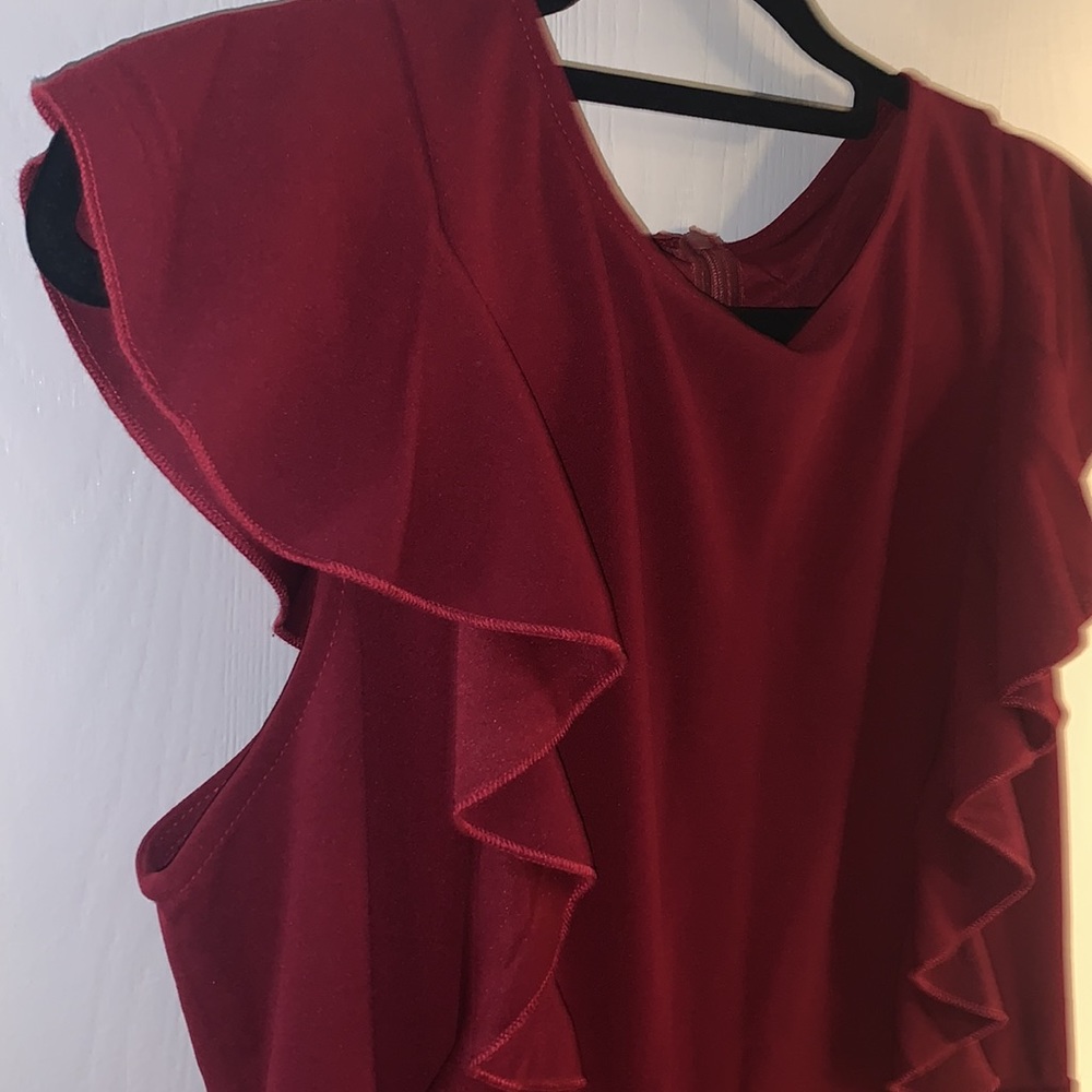 Incredible Maroon Jumpsuit